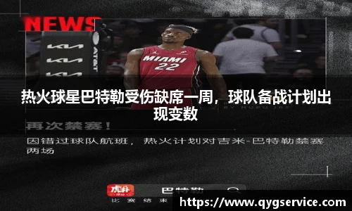 热火球星巴特勒受伤缺席一周，球队备战计划出现变数