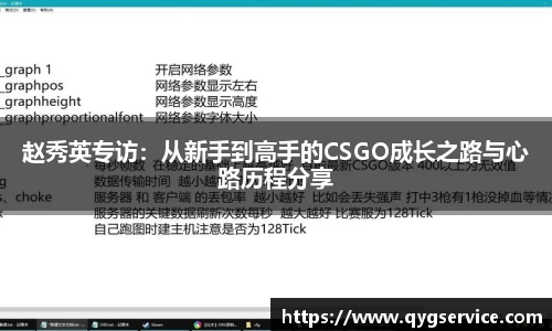 赵秀英专访：从新手到高手的CSGO成长之路与心路历程分享